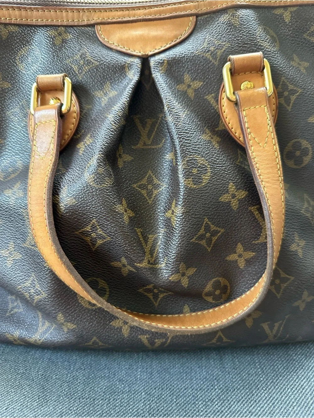 Louis Vuitton Monogram Palermo PM Shoulder Bag – Preowned – Authentic – No Stra